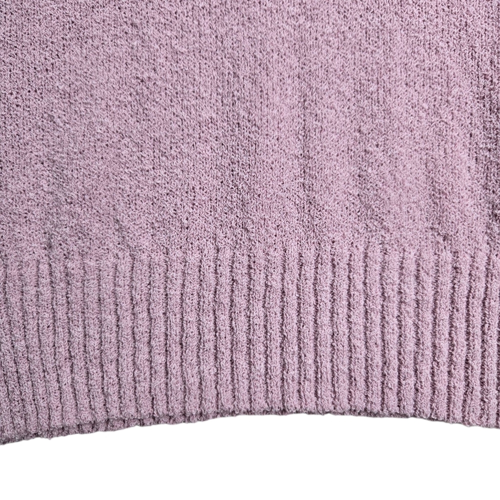 Eileen Fisher Large Pink Long Sleeve‎ Pullover Lightweight Crew Sweater - Picture 8 of 12